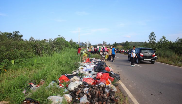 Kegiatan GASSPULL di Jembatan Gantung